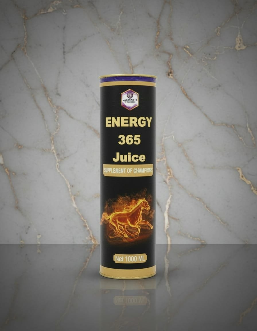 HBA Energy 365 Juice – 1000ml | Ultimate Stamina & Vitality Booster for Men